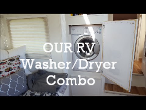 Our RV Washer Dryer Combo: how we installed it and how we operate it