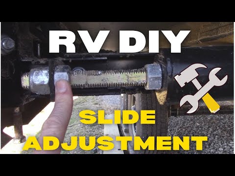 HOW TO ADJUST YOUR RV SLIDE (DIY) #rvlife