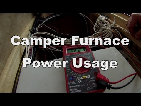 Camper Furnace Power Usage