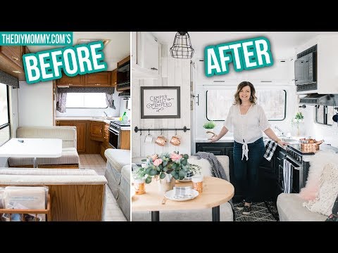 RV Renovation on a Budget Step by Step! | The DIY Mommy