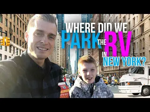Tips on where to park your RV for traveling to New York City // A Family Travel Vlog