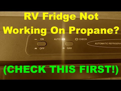 RV Fridge Not Working On Propane? (CHECK THIS FIRST!)