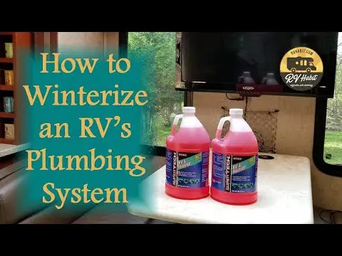 Winterizing an RV&#039;s Plumbing Water System - How to winterize RV &amp; Trailer Air &amp; Antifreeze