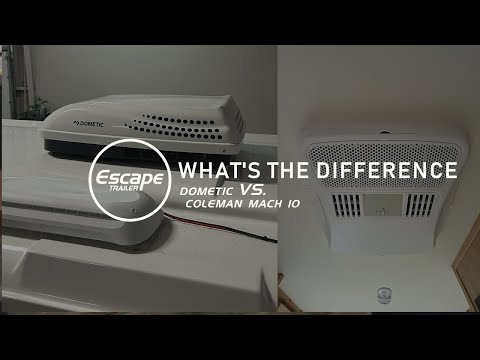 Reviewing Dometic and Coleman Mach Air Conditioners - Escape Trailer