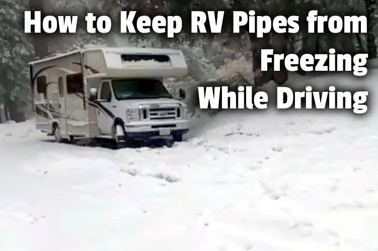 RV Life | Campers stuck on a mountain road | Unprepared for snow | Snowbound | Winter Camping Tips