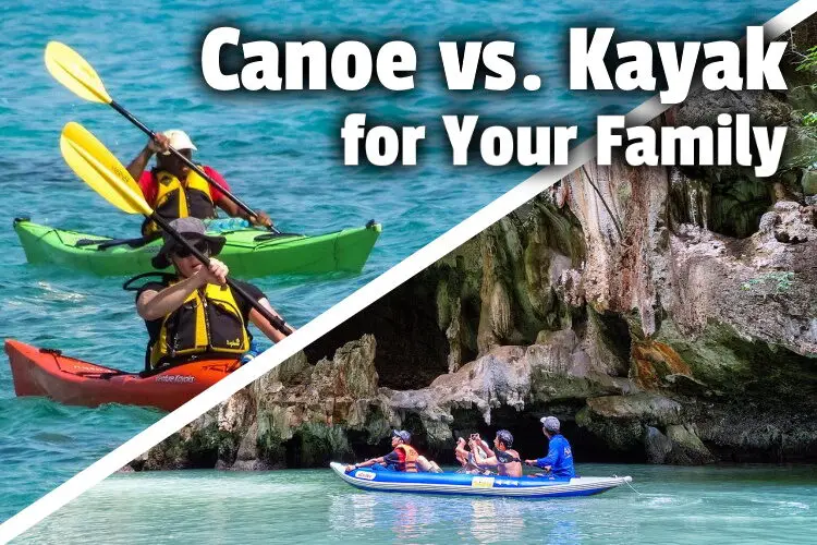 canoe vs kayak lg