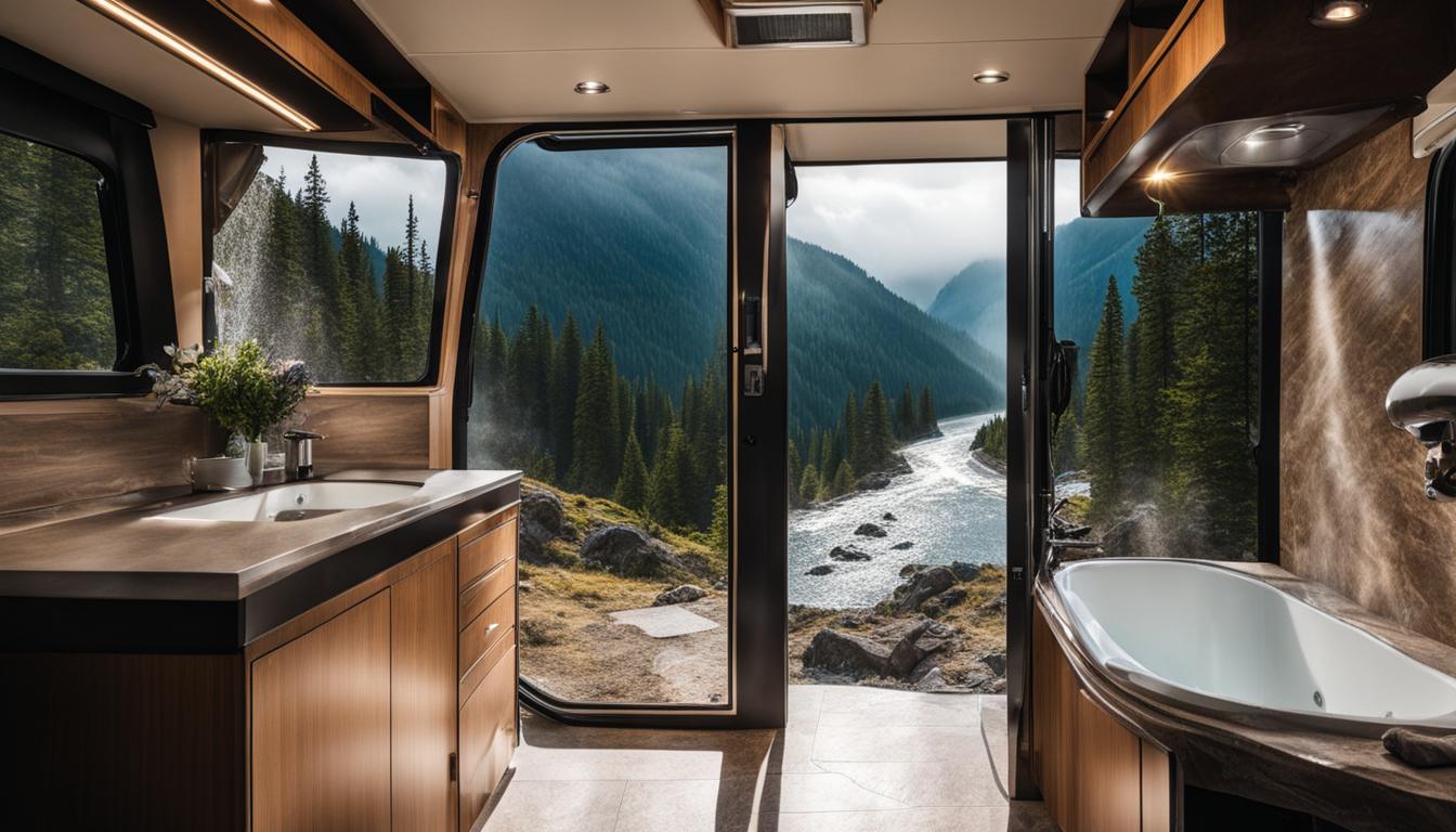 Showering in an RV While in Motion Is It Legal?